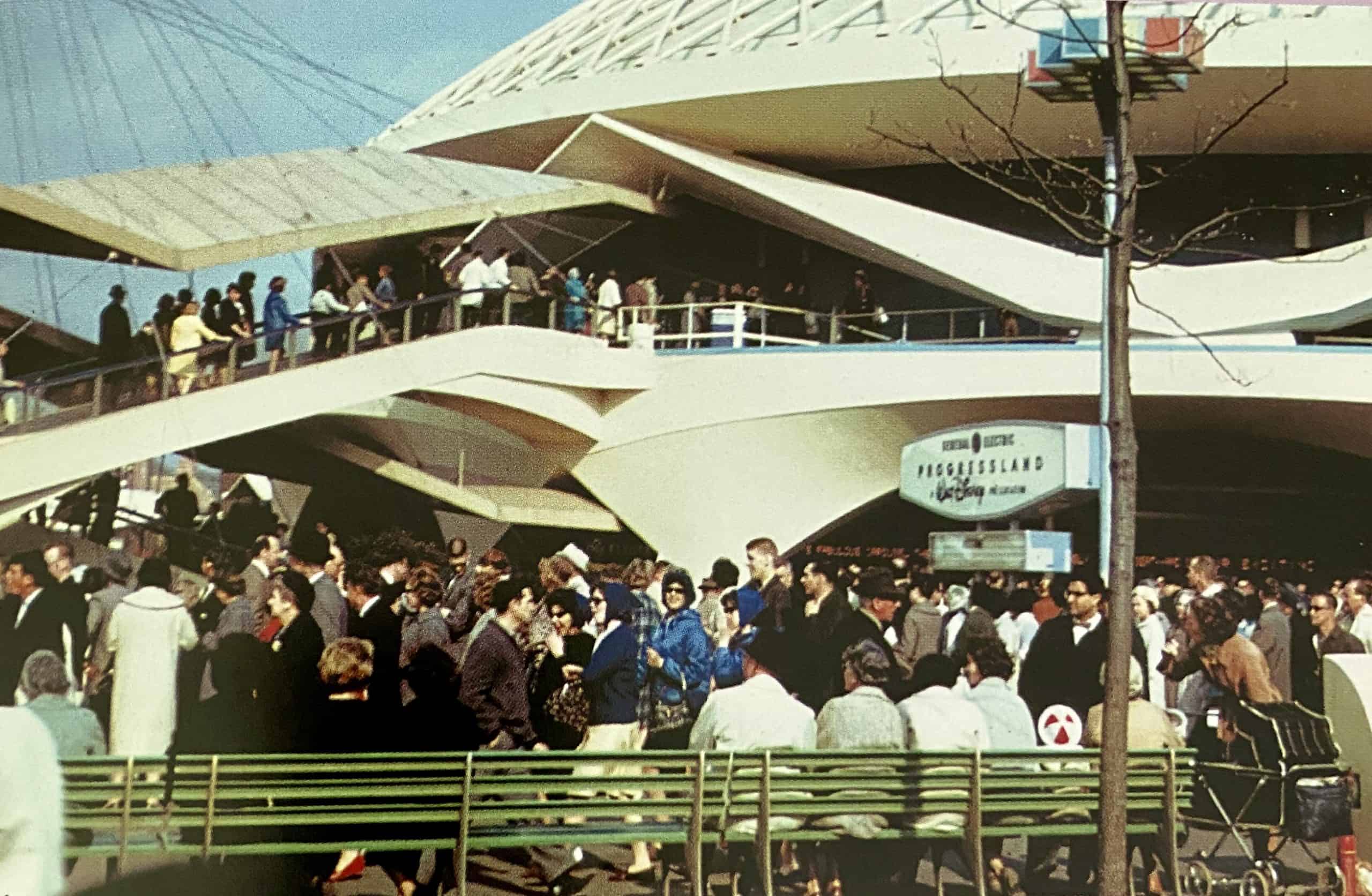 Progressland pavilion at the 1964 World's Fair - a Walt Disney Production - the original Carousel of Progress 