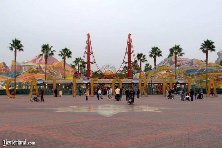 Disney California Adventure original entrance