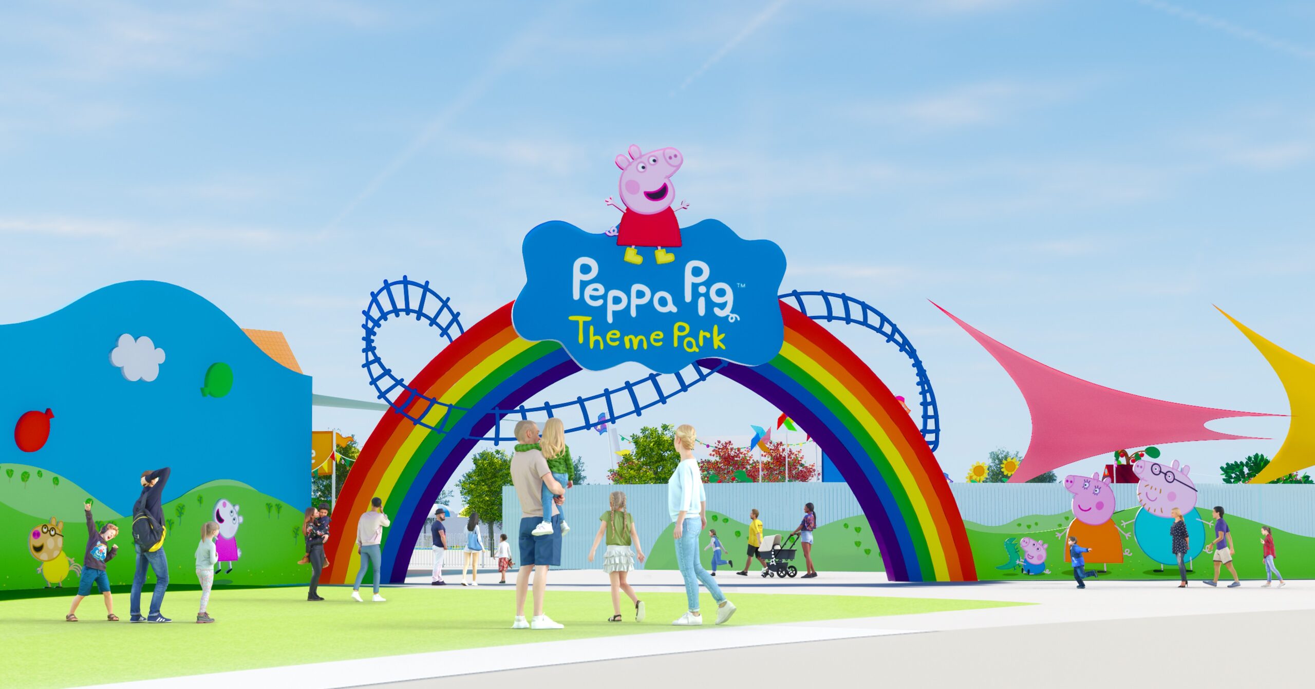 peppa pig theme park